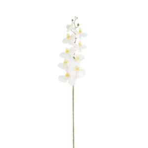Orquídea Artificial Grande Branca